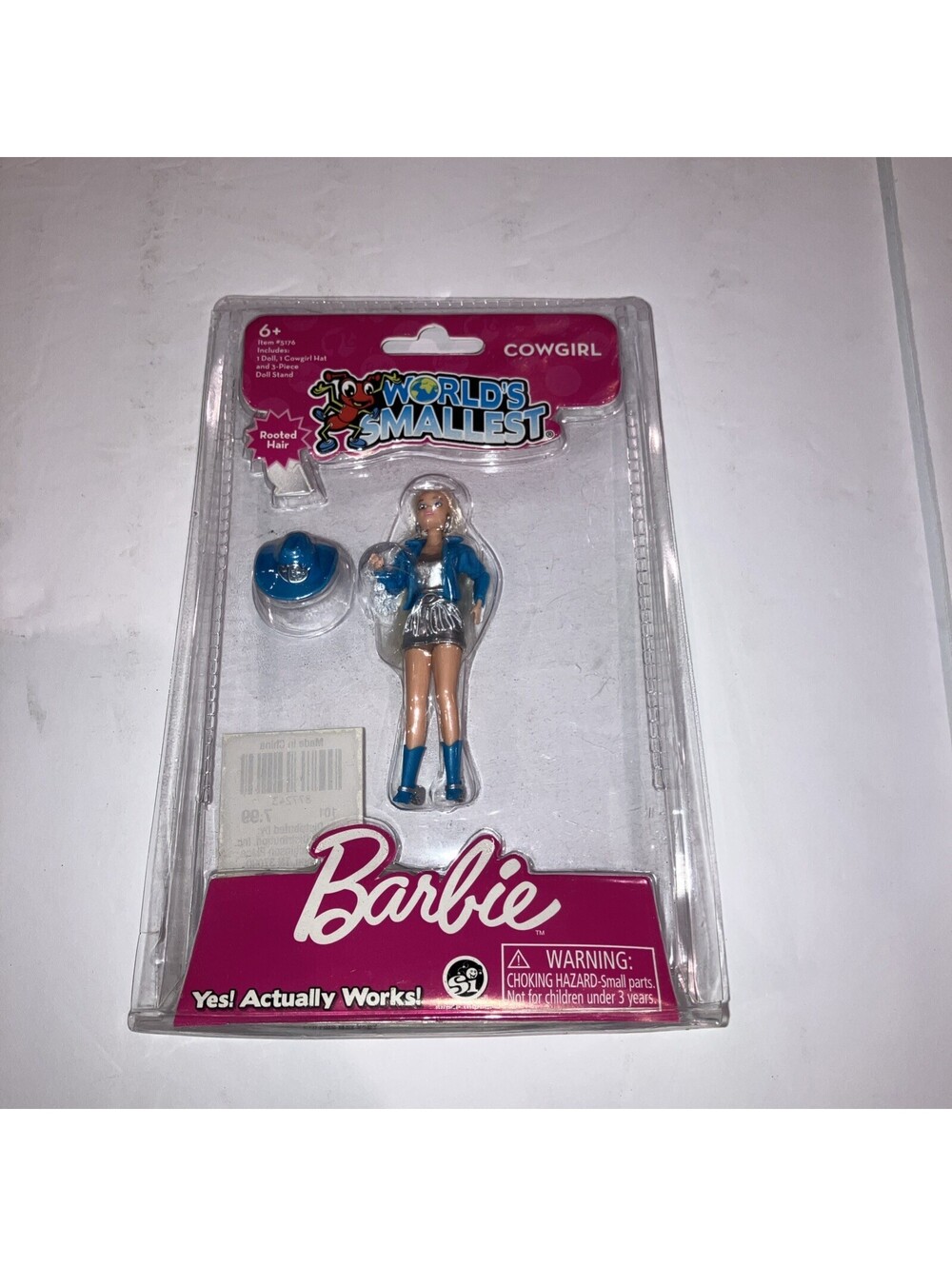 World's Smallest Posable Barbie Cowgirl